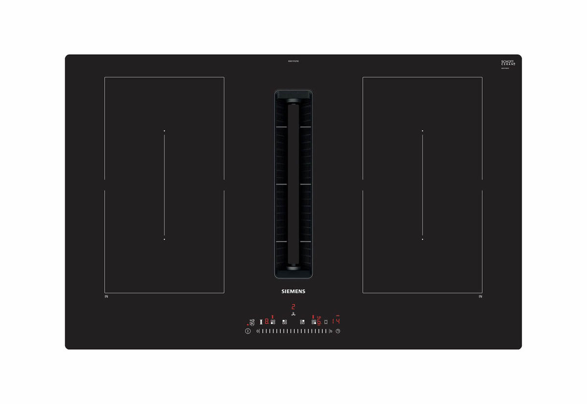 Image of Siemens ED811FQ15E Kochfeld mit integriertem Dunstabzug bei nettoshop.ch