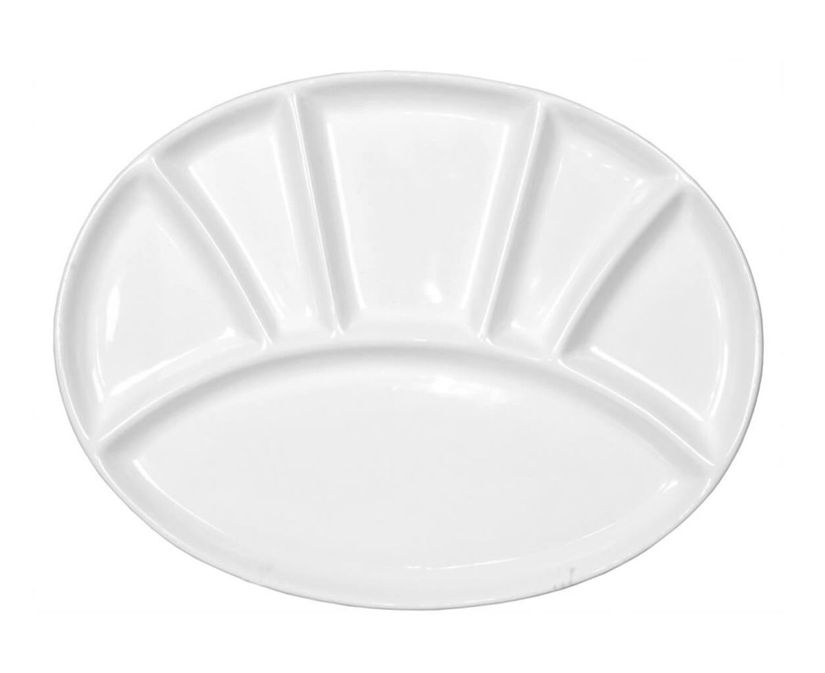 Image of Nouvel Fondue-Teller 30x22x2.5 cm weiss bei nettoshop.ch