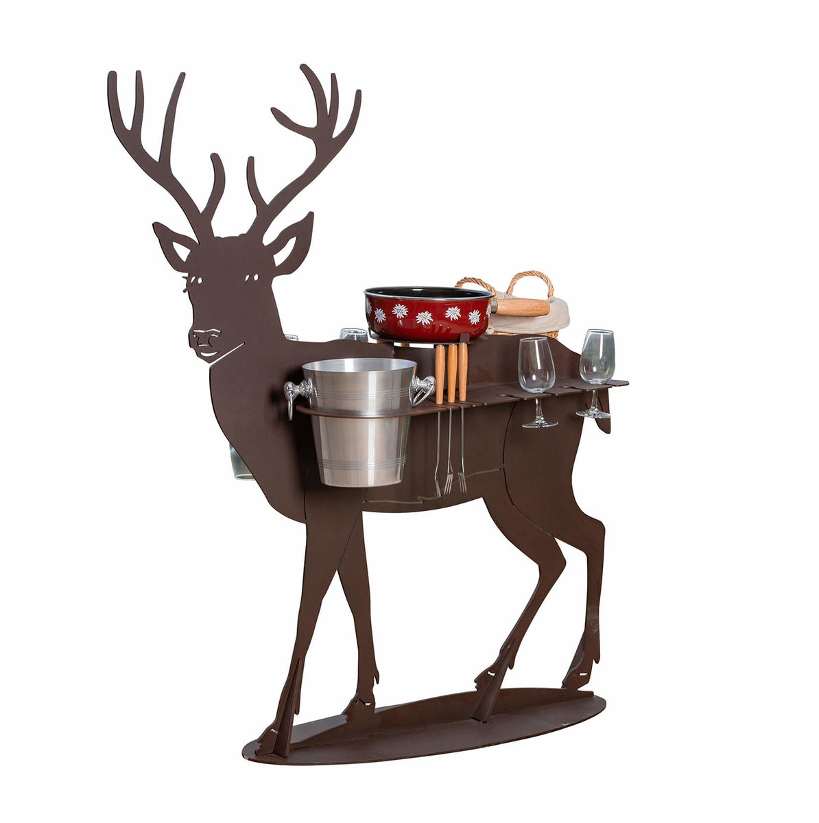 Image of Nouvel Hirsch Fondue-Bar 17-teilig bei nettoshop.ch