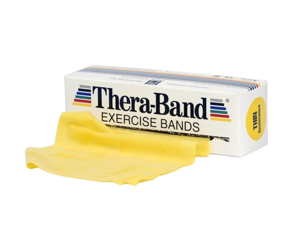 Image of TheraBand 5.5m dünn Fitnessband gelb bei nettoshop.ch