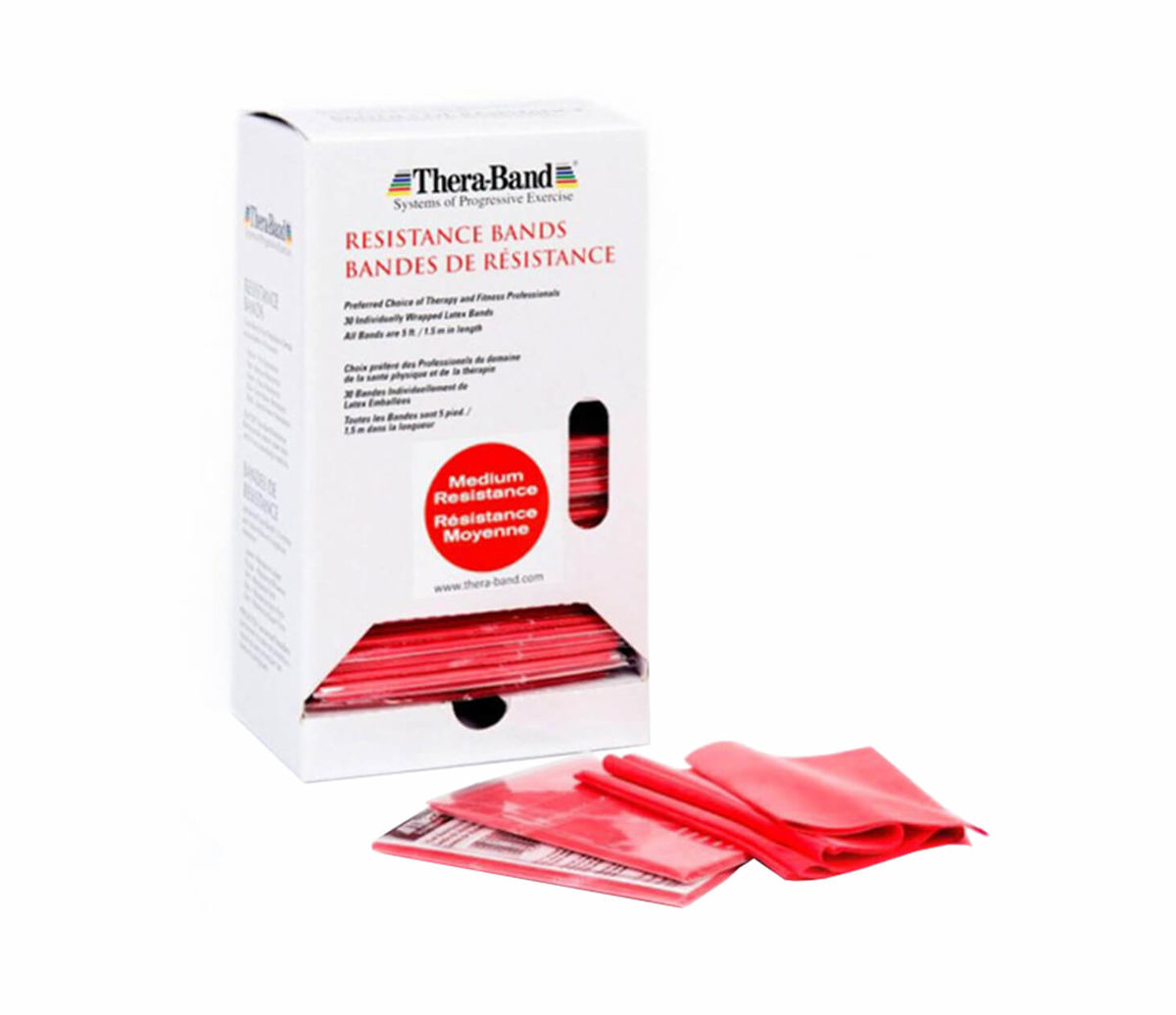 Image of TheraBand Dispenser 30x 1,50m Übungsband rot bei nettoshop.ch