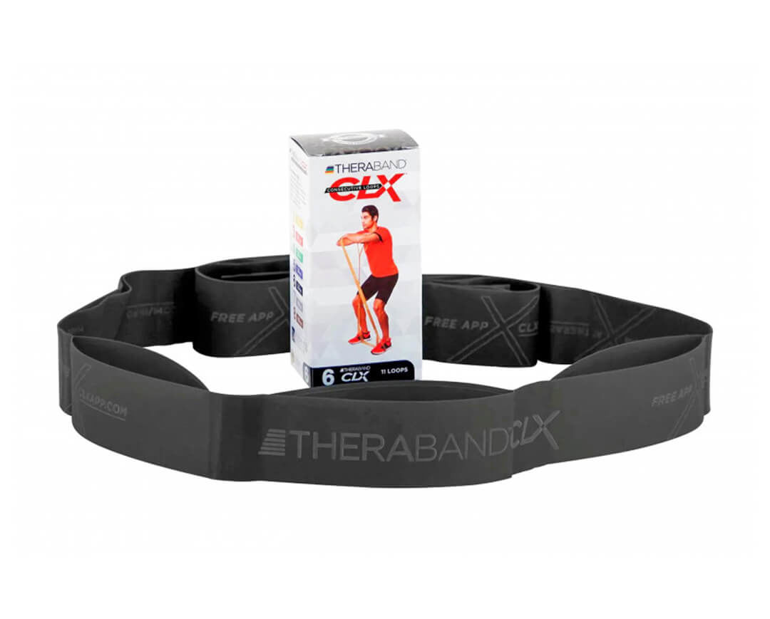 Image of Theraband CLX11 Loops spezialstark Fitnessband schwarz bei nettoshop.ch