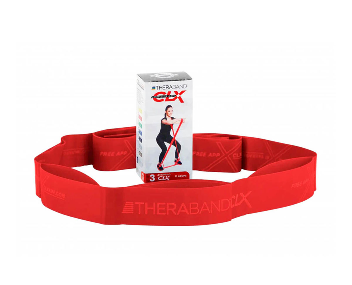 Image of TheraBand CLX11 LOOPS mittel Fitnessband rot bei nettoshop.ch
