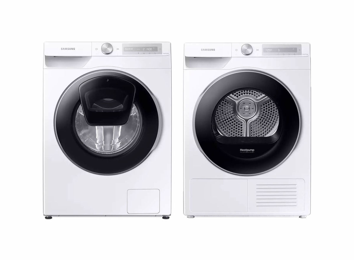 Image of Samsung WW90T654ALH/S5 Waschmaschine DV80T6220LH/S5 Tumbler bei nettoshop.ch