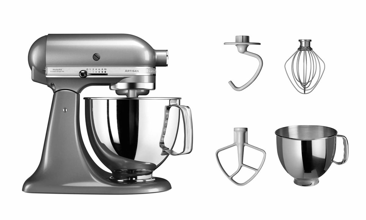 Image of KitchenAid Artisan KSM125 Küchenmaschine silber bei nettoshop.ch