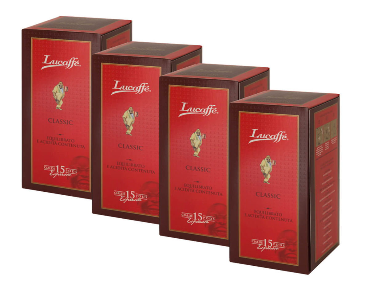 Image of Lucaffe Venturelli Classic Lungo Pads 15 Stk. (4x15-er Schachtel) bei nettoshop.ch