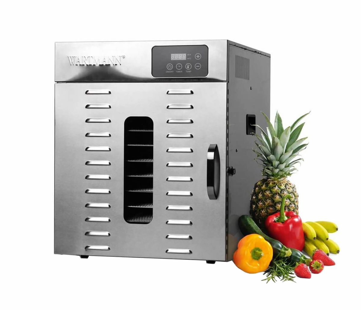 Image of Wartmann WM-1912 DH Dörrautomat edelstahl bei nettoshop.ch