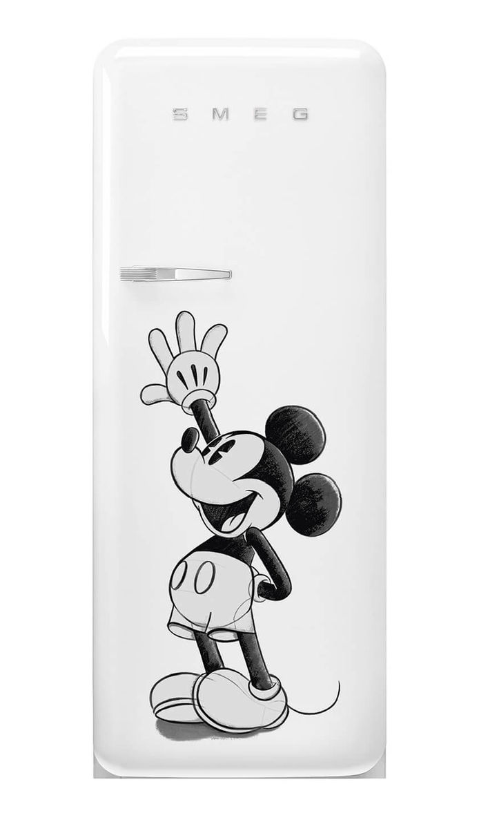 Image of SMEG FAB28RDMM5 Kühlschrank Mickey Mouse rechts bei nettoshop.ch