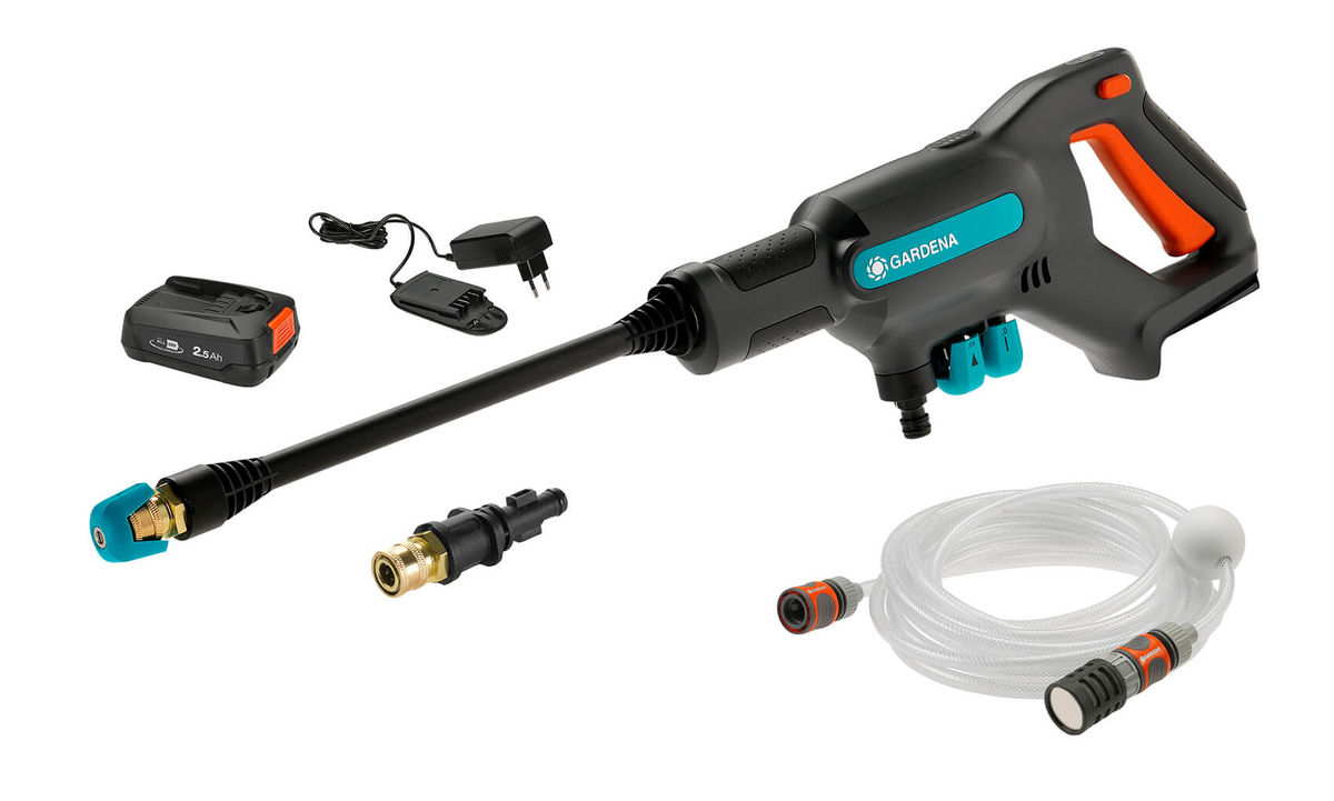 Image of Gardena Akku-Mitteldruckreiniger AquaClean 24 Ready-To-Use Set bei nettoshop.ch