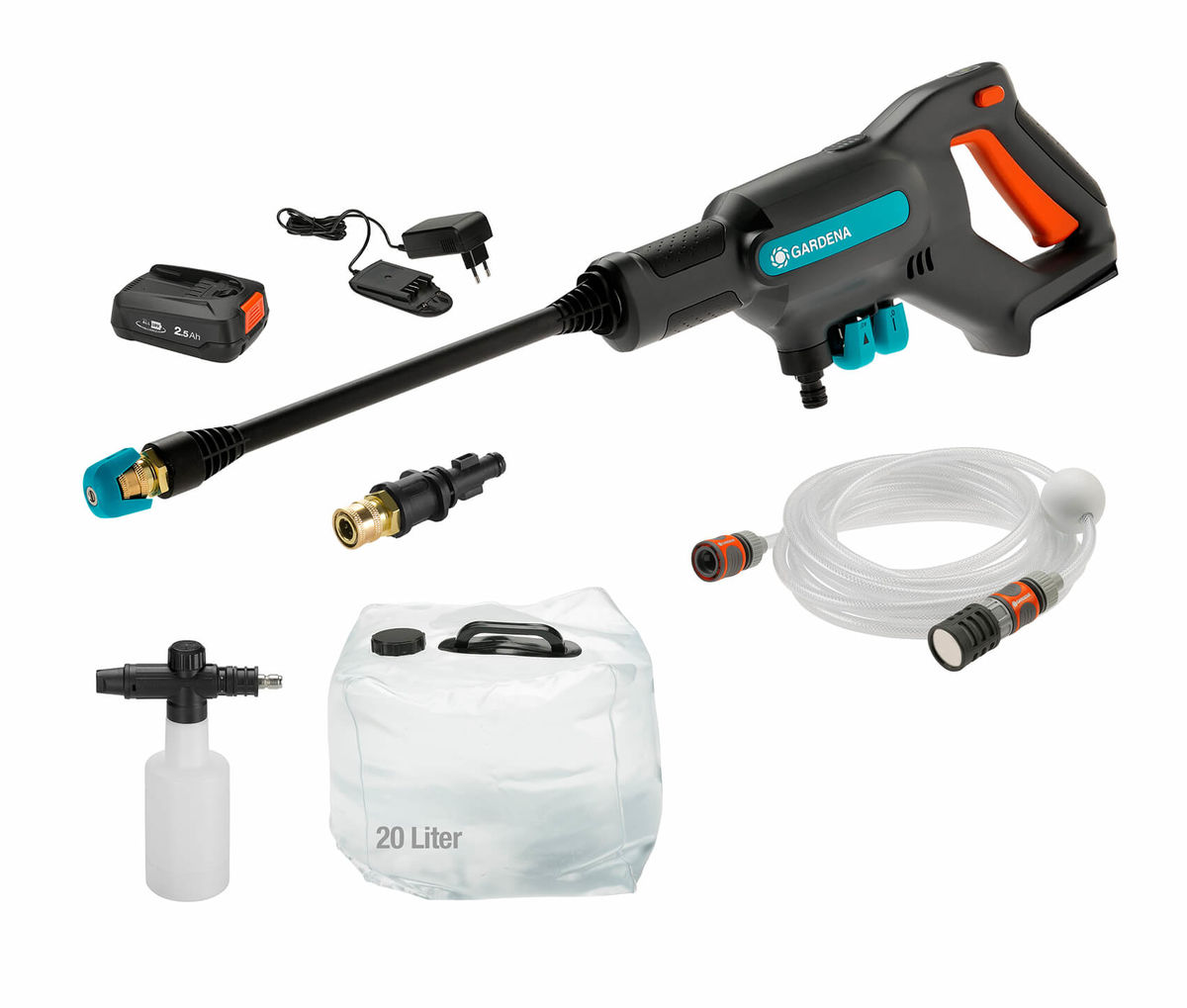 Image of Gardena Akku-Mitteldruckreinger AquaClean 24 Premium Set bei nettoshop.ch