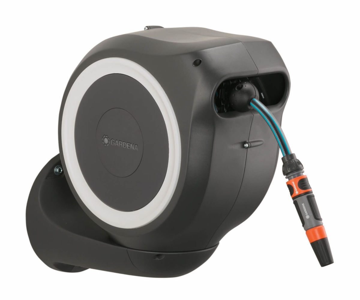 Image of Gardena Wandschlauchbox RollUp S (weiss) 15 m bei nettoshop.ch