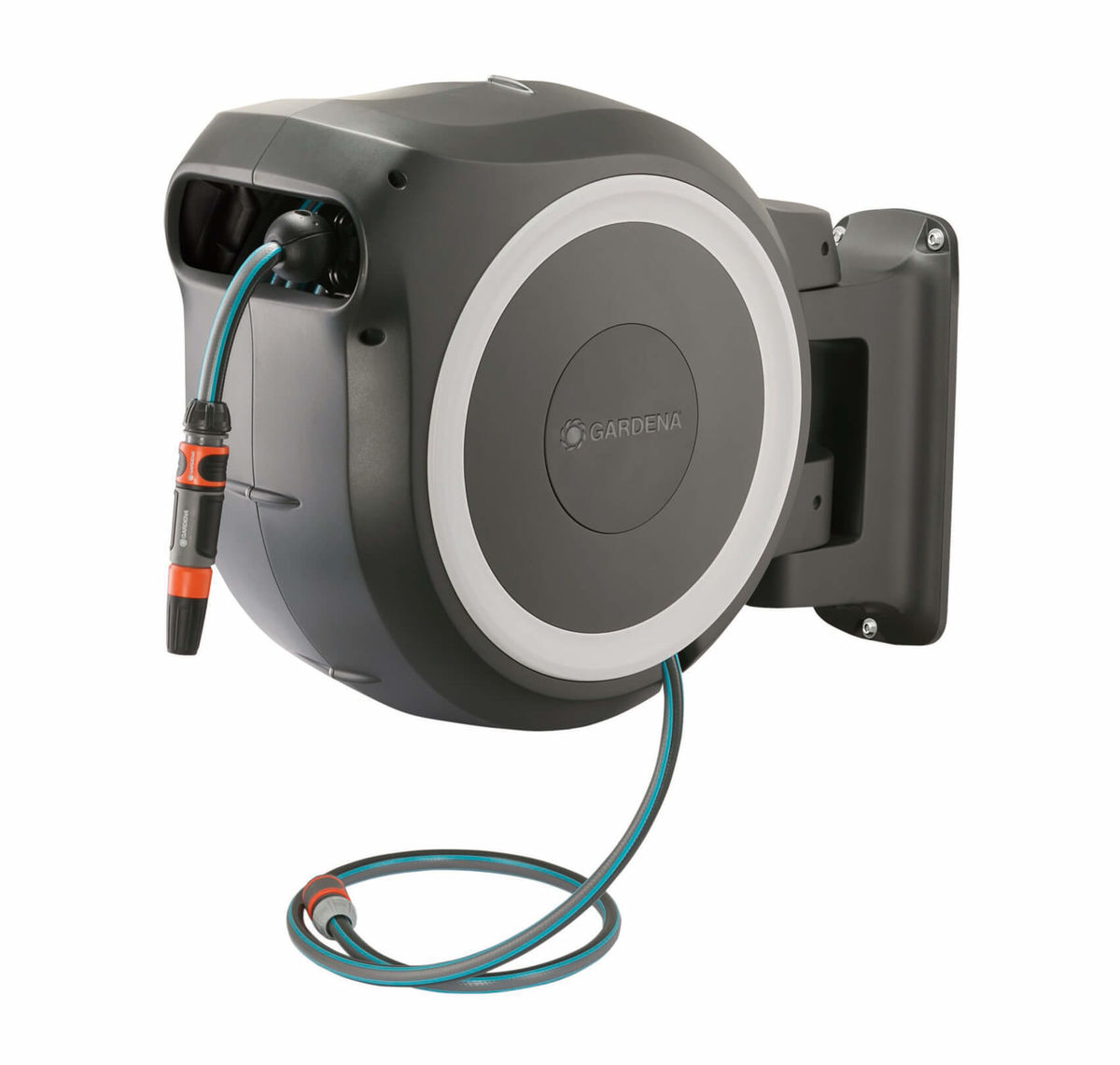 Image of Gardena Wandschlauchbox RollUp XL (weiss) 35 m bei nettoshop.ch
