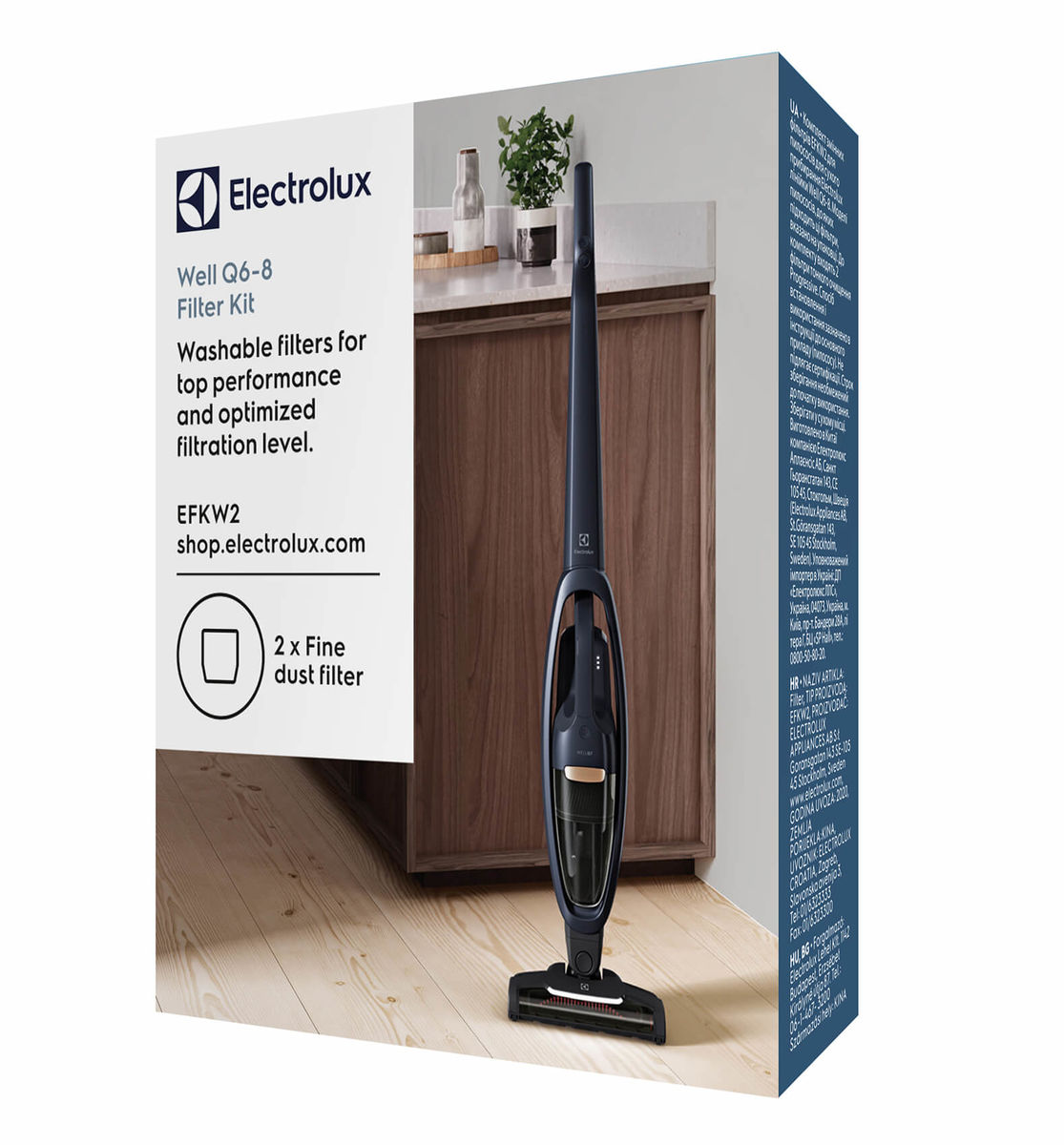 Image of Electrolux EFKW2 Ersatzfilterkit bei nettoshop.ch