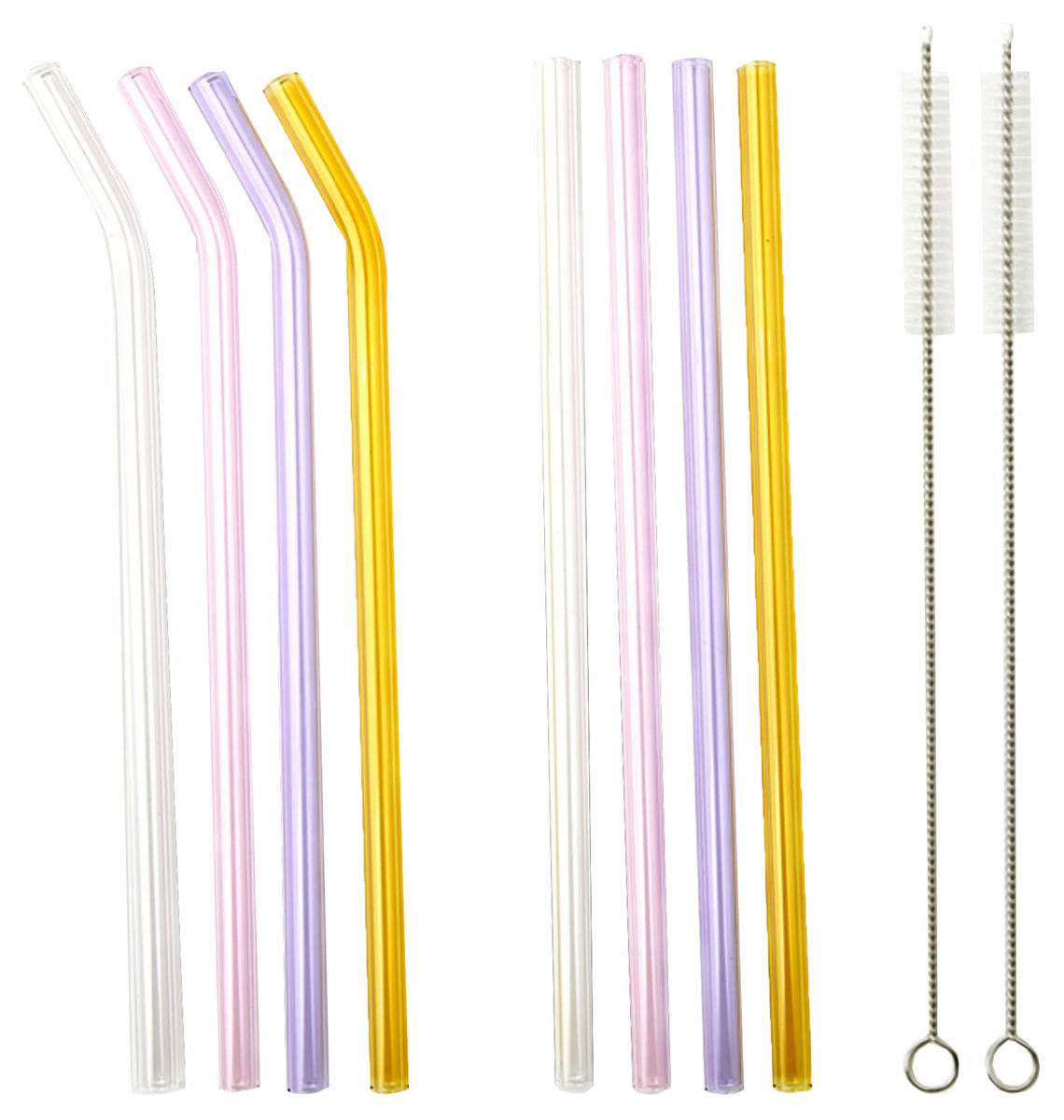 Image of La Vague SMOOTHIE PARTY Trinkhalme wiederverwendbar pastell bei nettoshop.ch