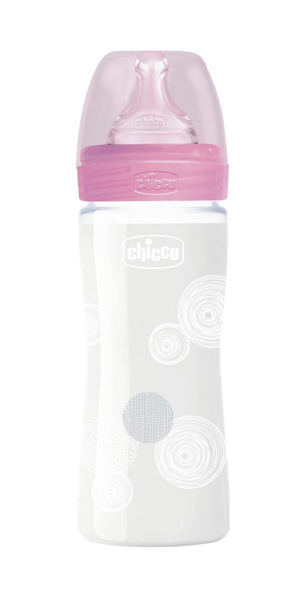 Image of Chicco Well-Being Glas Babyfläschchen 0.24l bei nettoshop.ch