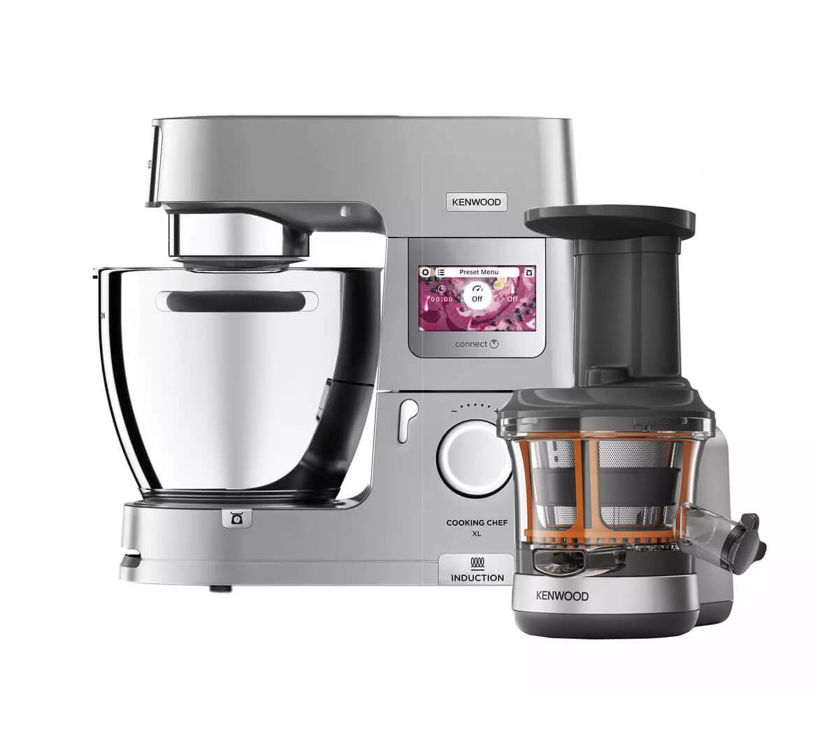 Image of Kenwood Cooking Chef XL KCL95.004SI & KAX720PL Slow Juicer bei nettoshop.ch