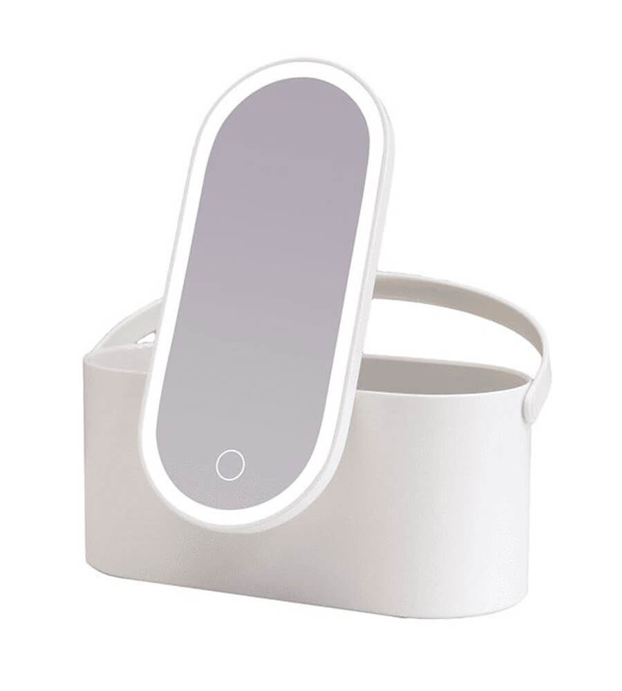 Image of Ailoria MAGNIFIQUE Beautycase mit LED-Spiegel weiss bei nettoshop.ch