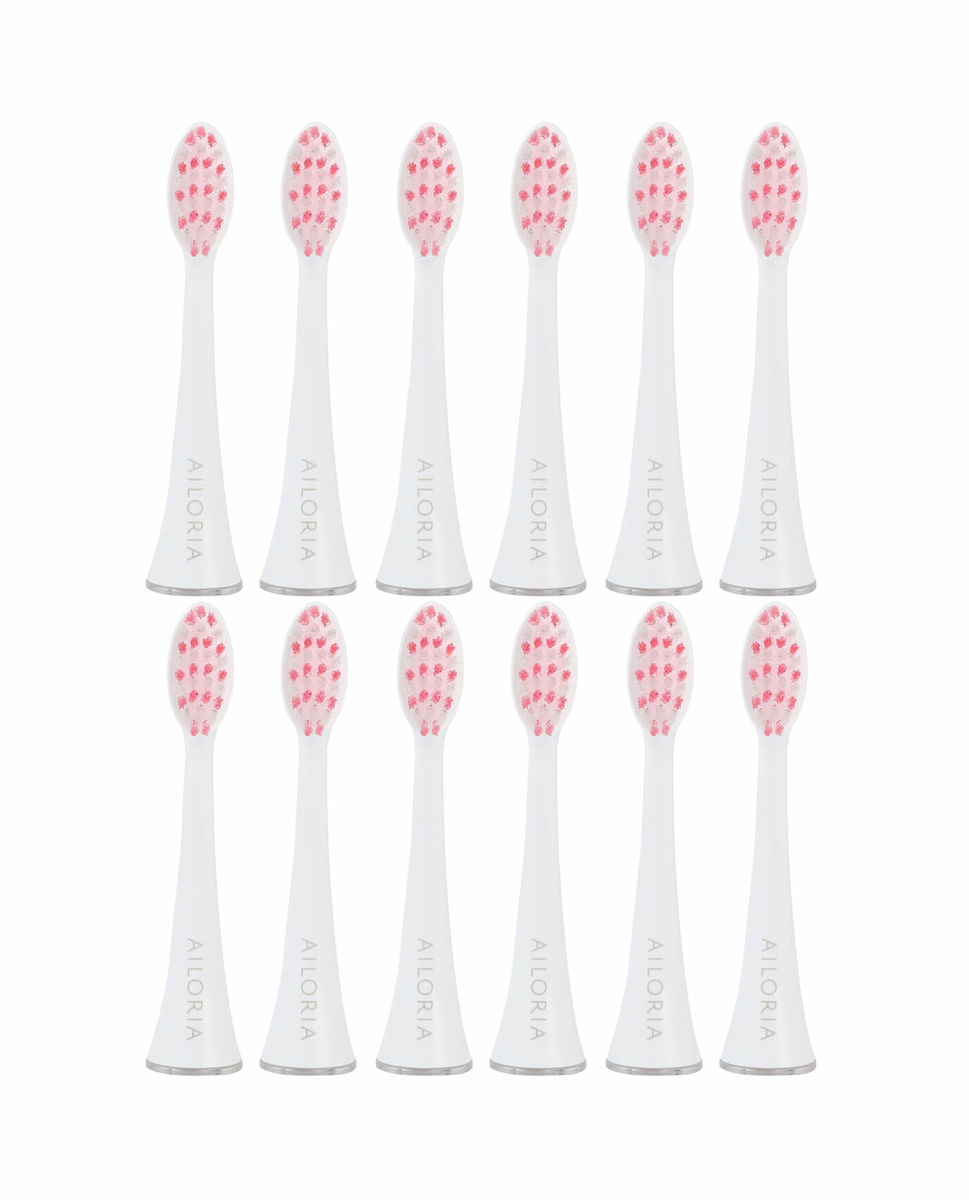 Image of Ailoria SHINE BRIGHT Ersatzbürstenköpfe 12x weiss bei nettoshop.ch