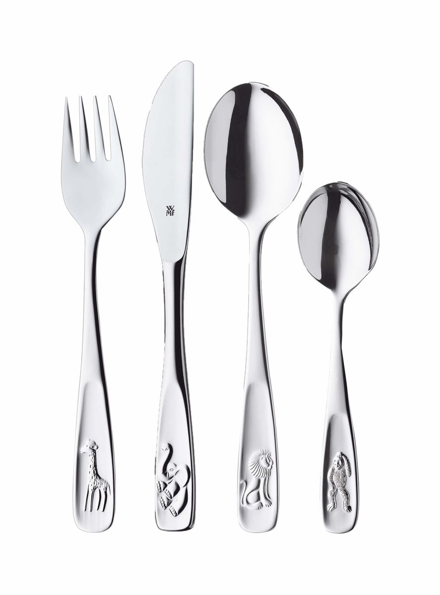 Image of WMF Kinderbesteck-Set 4-teilig Tiere bei nettoshop.ch