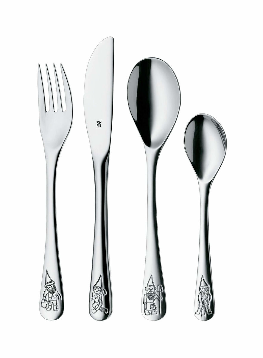 Image of WMF Nuova Kinderbesteck-Set 4-teilig Zwerge bei nettoshop.ch