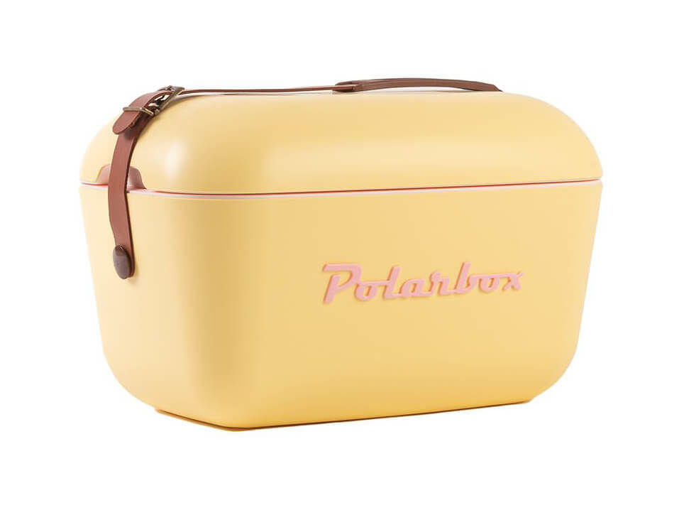 Image of Polarbox Retro-Kühlbox 12l gelb bei nettoshop.ch