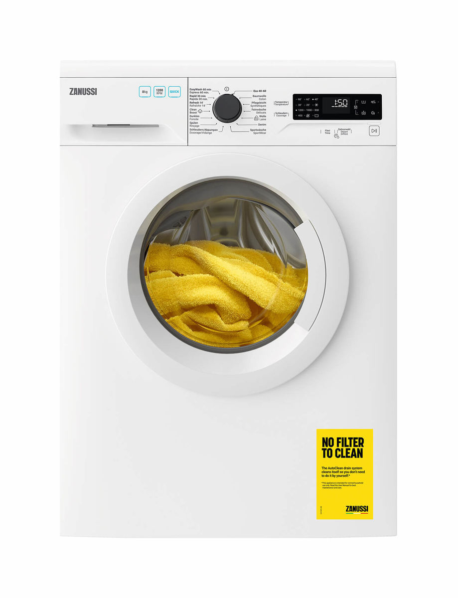 Image of Zanussi ZWF8201 Waschmaschine Weiss bei nettoshop.ch