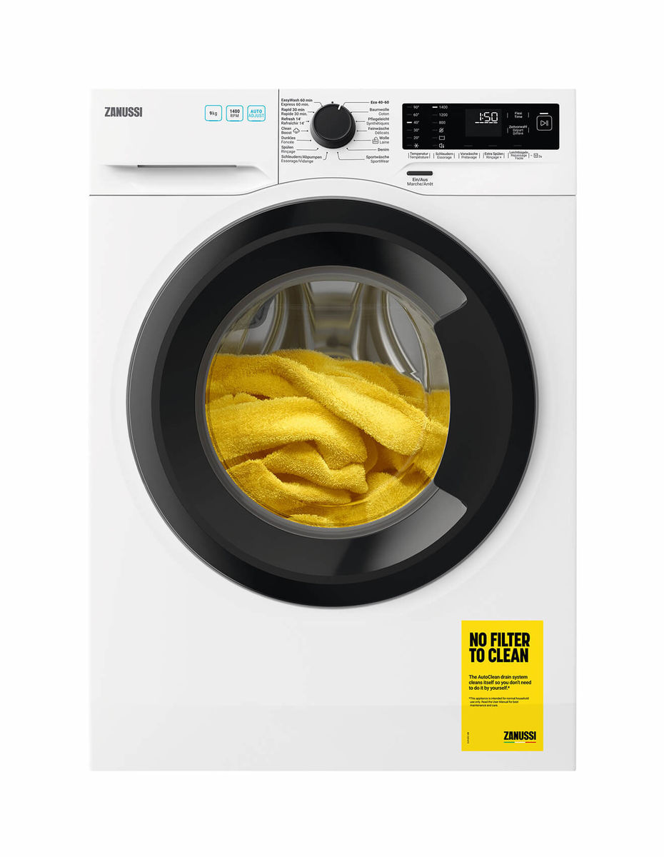 Image of Zanussi ZWF9401 Waschmaschine Weiss bei nettoshop.ch