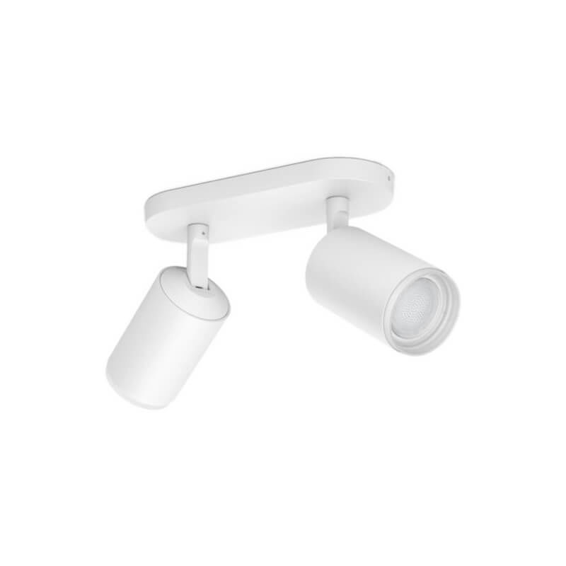 Image of Philips Hue White & Col, Amb, Fugato Spot 2 flg, weiss 2 x 350lm bei nettoshop.ch