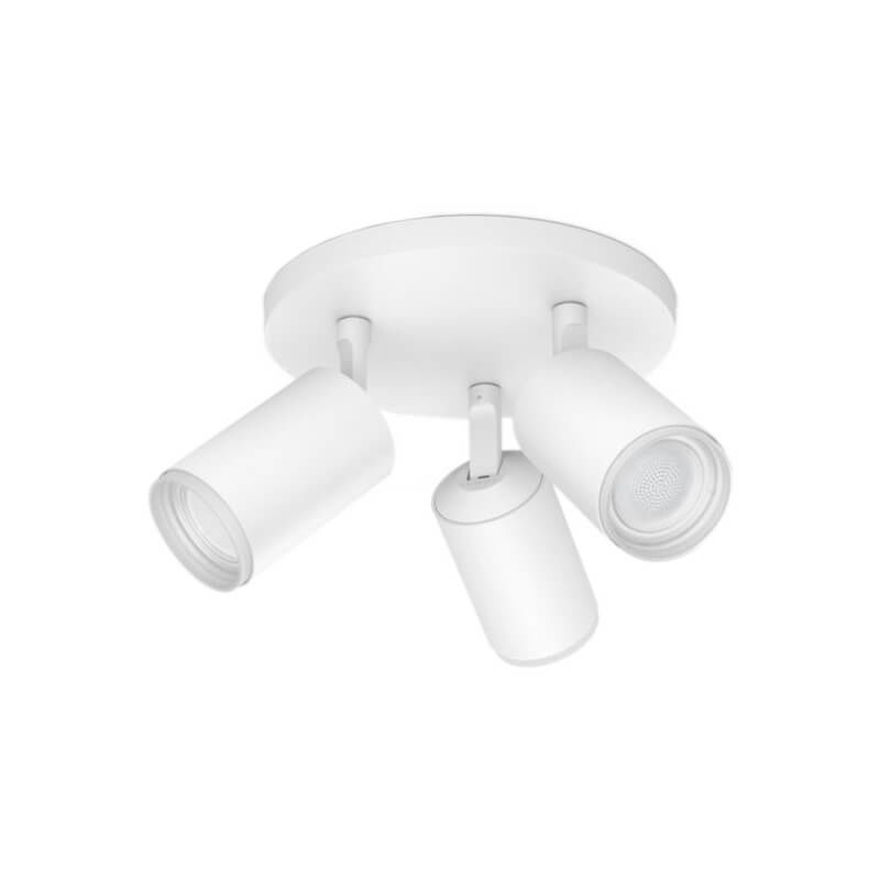 Image of Philips Hue White & Col, Amb, Fugato Spot 3 flg, weiss 3 x 350lm bei nettoshop.ch