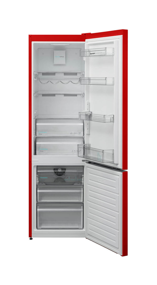 Image of Sharp SJ-BA05IMXRE-EU Kühlschrank rot rechts bei nettoshop.ch