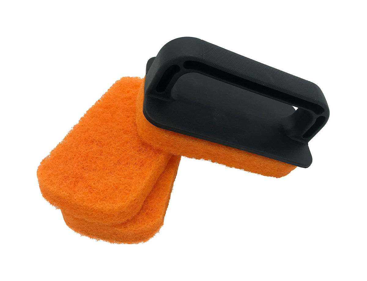 Image of Fervor Grillbürste mit drei Pads Zubehör bei nettoshop.ch