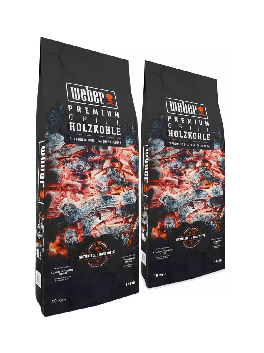 Image of Weber Holzkohle 2x 10 kg Grill Zubehör bei nettoshop.ch