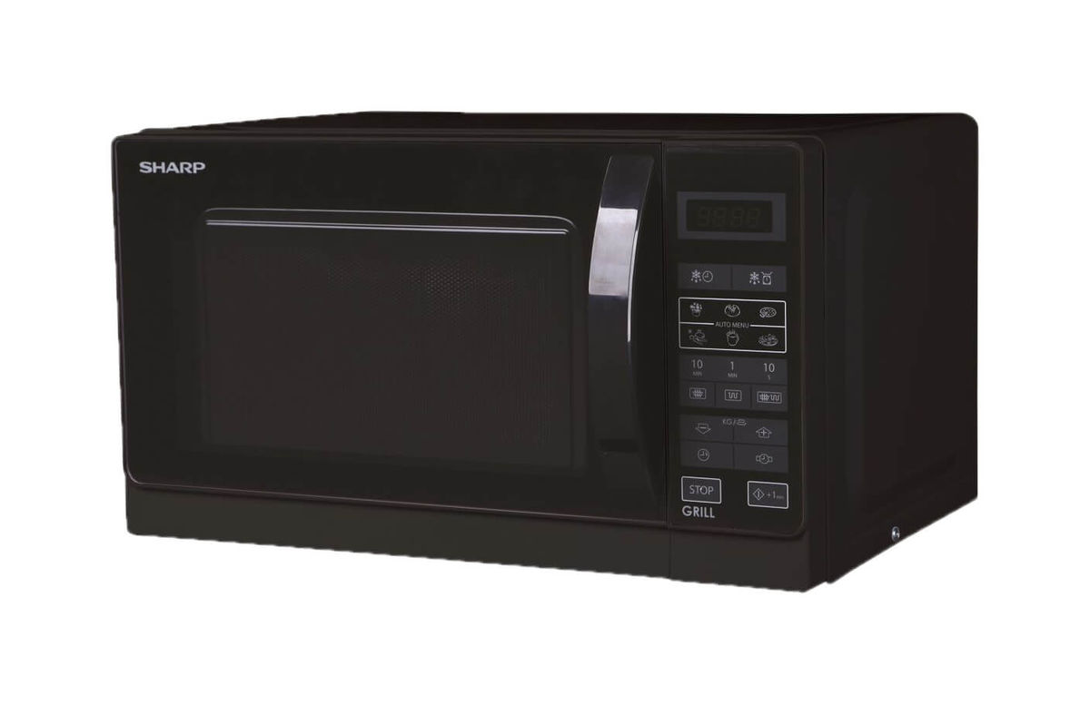 Image of Sharp R642BKW Mikrowelle schwarz bei nettoshop.ch