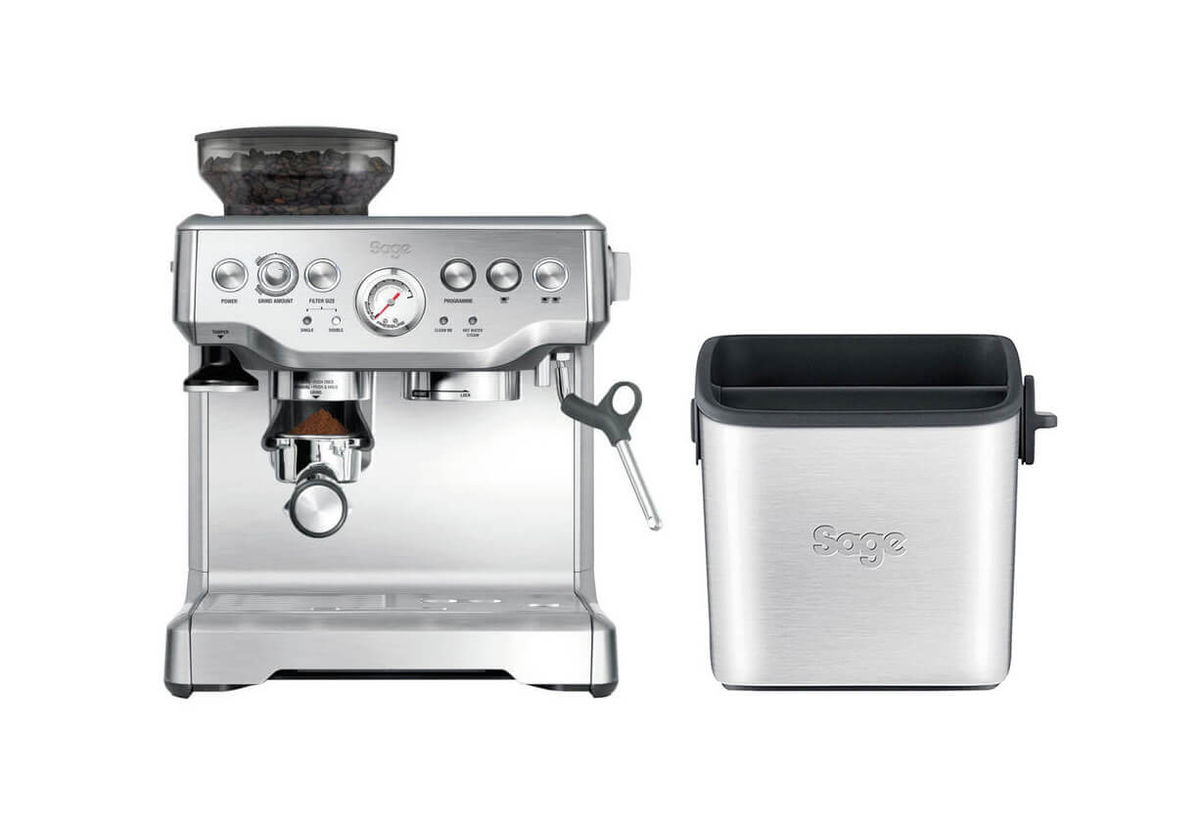 Image of Sage Barista Express™ Siebträgermaschine inkl. Knock Box™ bei nettoshop.ch