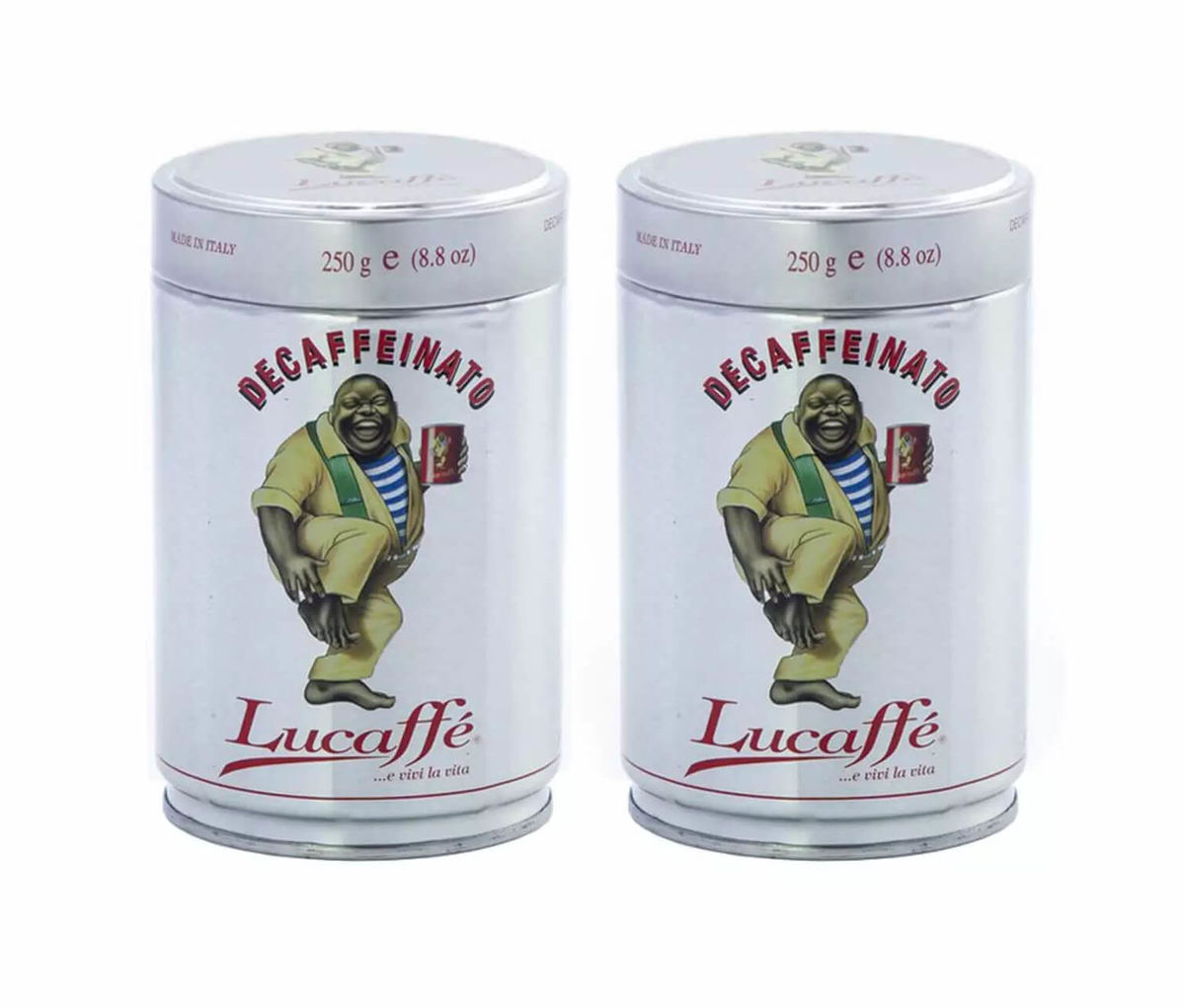 Image of Lucaffe Venturelli 2x Decaffeinato Kaffeebohnen in Dose 250g bei nettoshop.ch