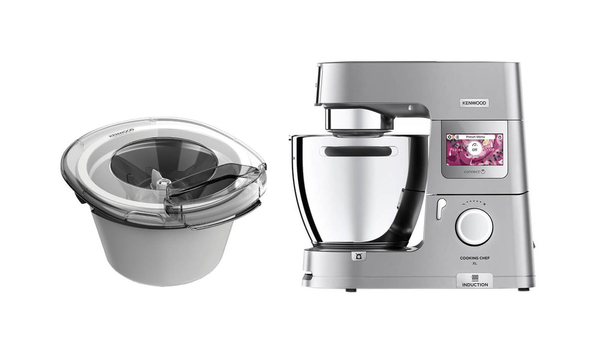 Image of Kenwood Cooking Chef XL KCL95.004SI & Glacégerät KAX71.000WH bei nettoshop.ch