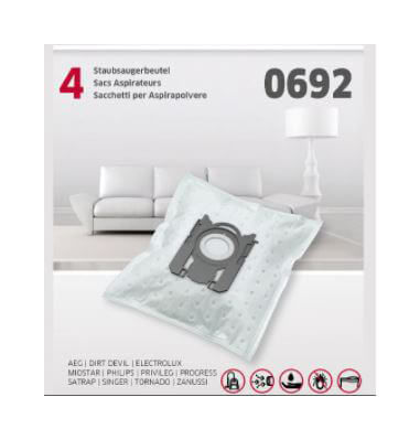 Image of Byro Staubsaugerbeutel 0692 4 Stk. Zubehör bei nettoshop.ch