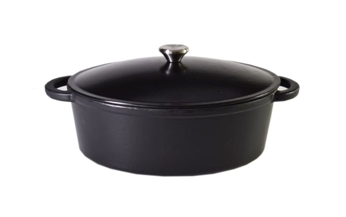 Image of Nouvel Gussbräter oval 6.5 l schwarz bei nettoshop.ch