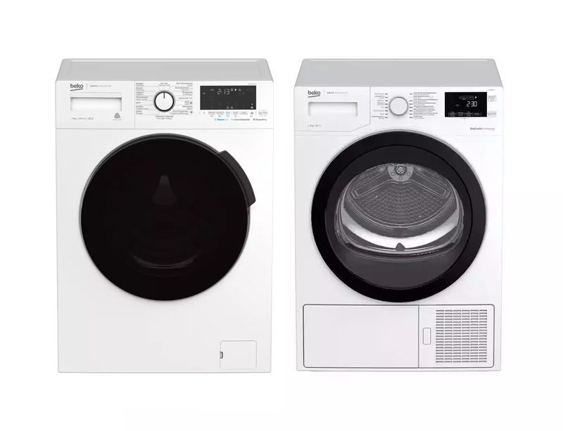 Image of Beko 50091464CH1 Waschmaschine links 600872CH Tumbler bei nettoshop.ch