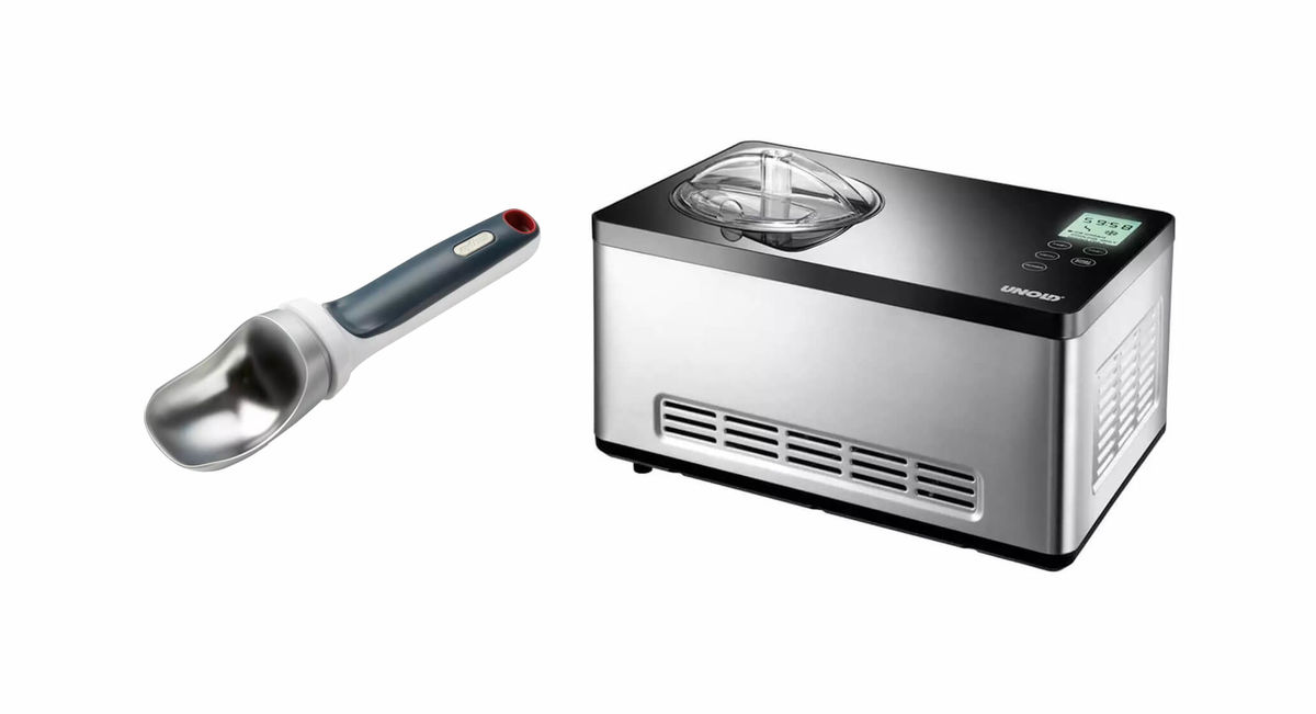 Image of Unold Gusto 48845 Eismaschine inkl. Eisportionierer bei nettoshop.ch