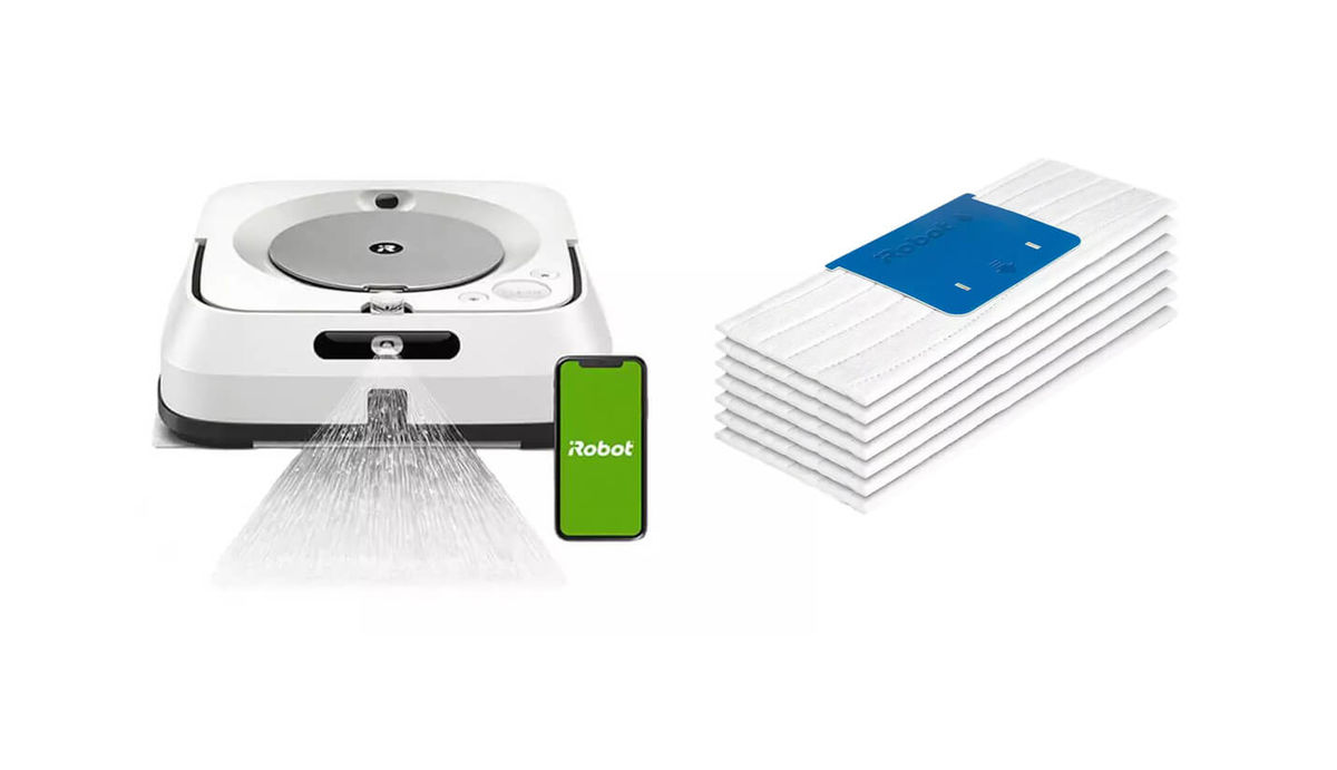 Image of iRobot Braava jet m6 Wischroboter + Ersatzpads bei nettoshop.ch
