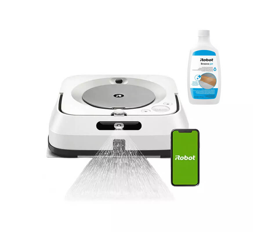 Image of iRobot Braava jet m6 Wischroboter + Reinigungsmittel bei nettoshop.ch
