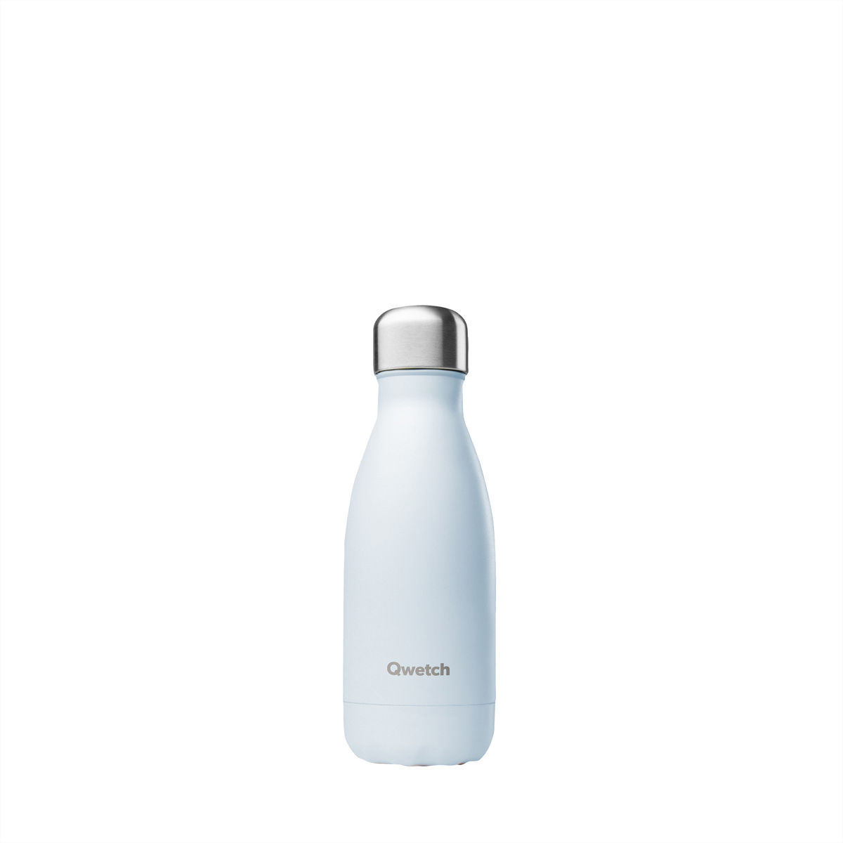 Image of Qwetch Pastel Isolierte Stahlflasche 260ml hellblau bei nettoshop.ch