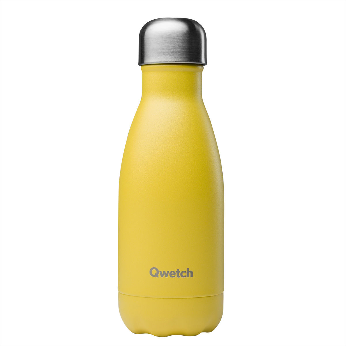 Image of Qwetch Pop Isolierte Stahlflasche 260ml gelb bei nettoshop.ch