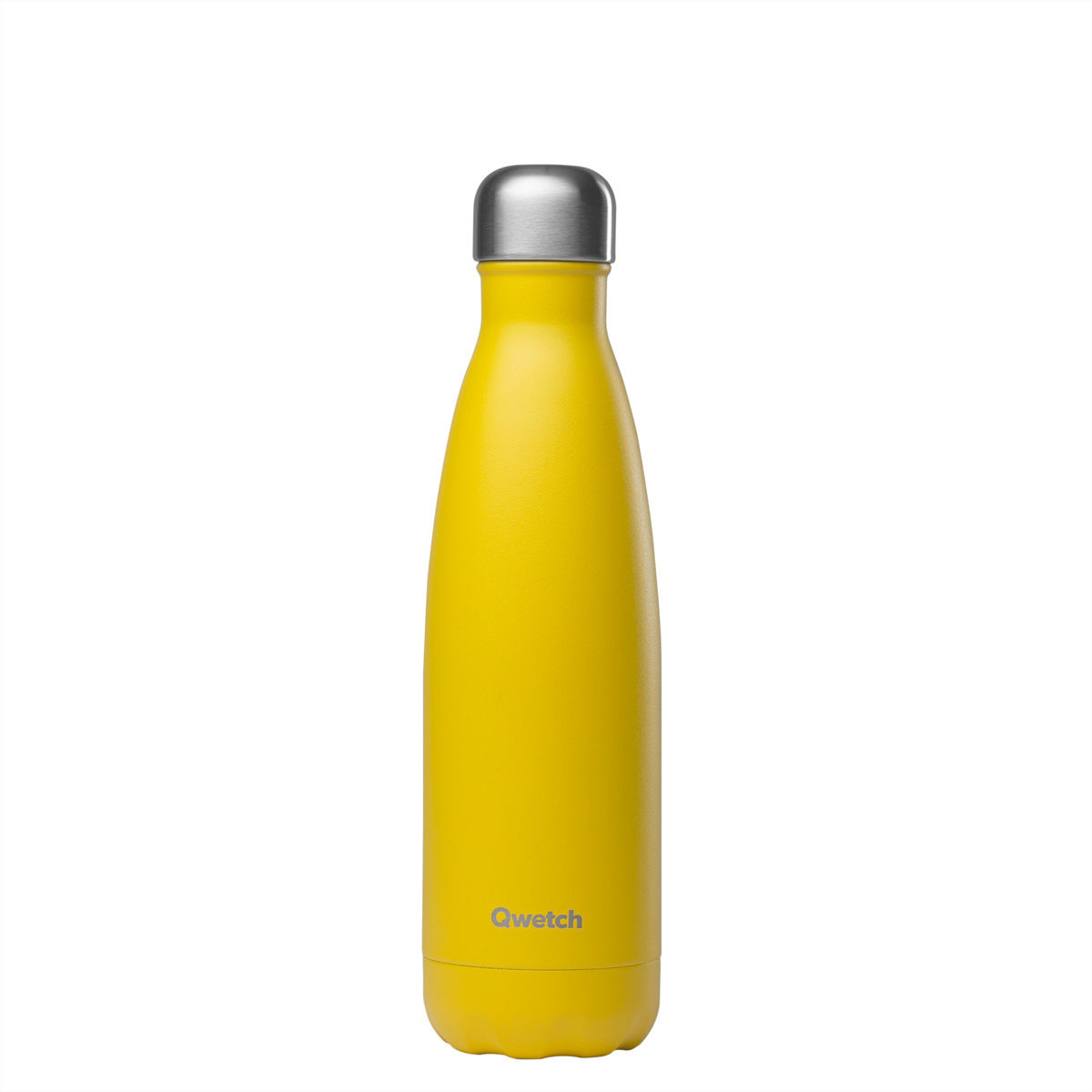 Image of Qwetch Pop Isolierte Stahlflasche 500ml gelb bei nettoshop.ch