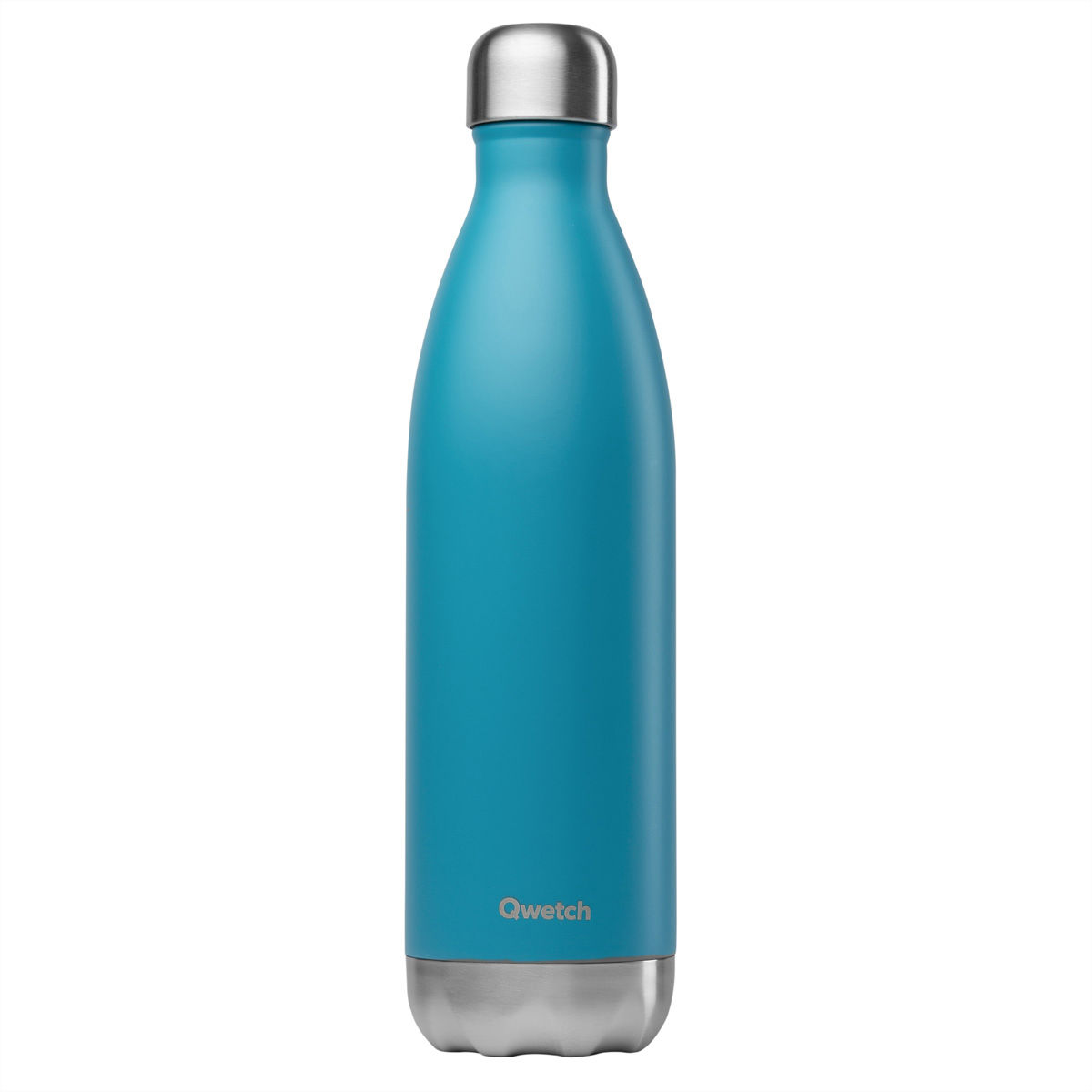 Image of Qwetch Originals Isolierte Stahlflasche 750ml türkis bei nettoshop.ch