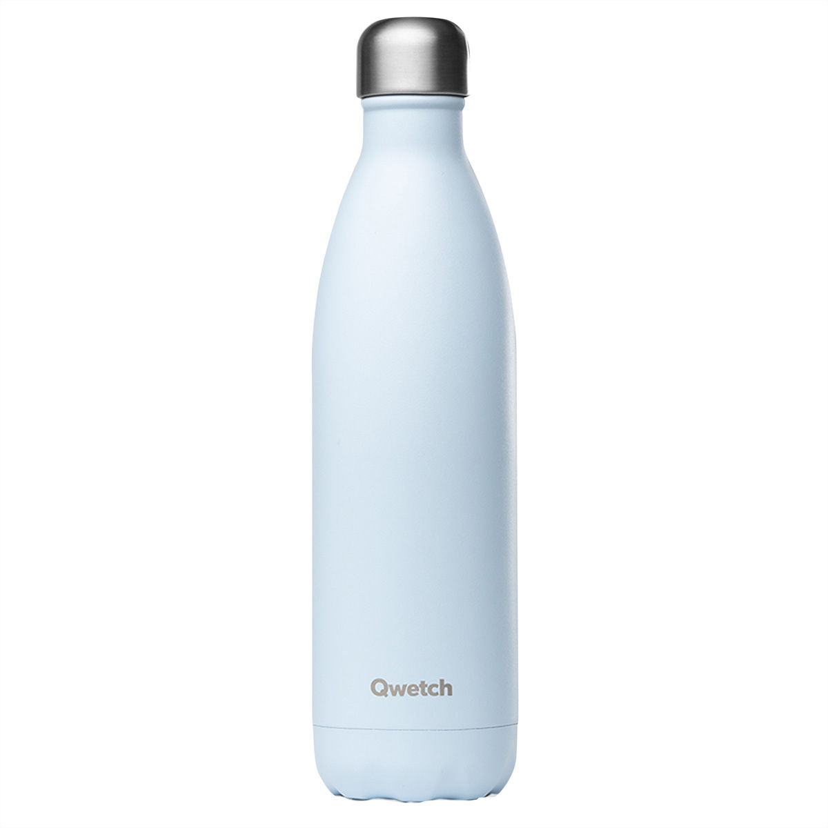Image of Qwetch Pastel Isolierte Stahlflasche 750ml hellblau bei nettoshop.ch