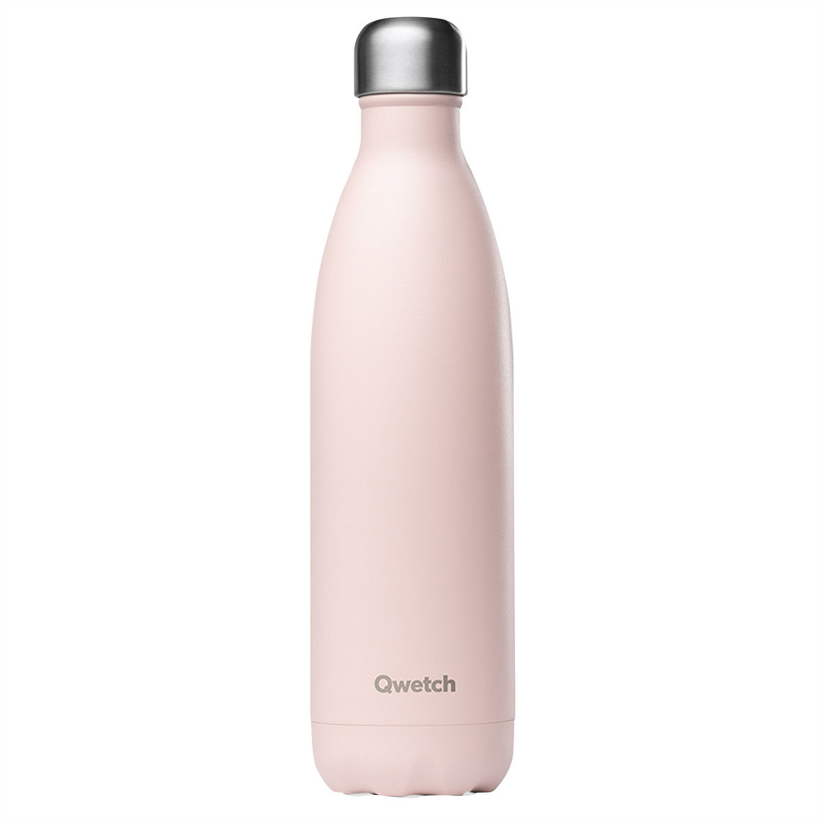 Image of Qwetch Pastel Isolierte Stahlflasche 750ml hellrosa bei nettoshop.ch