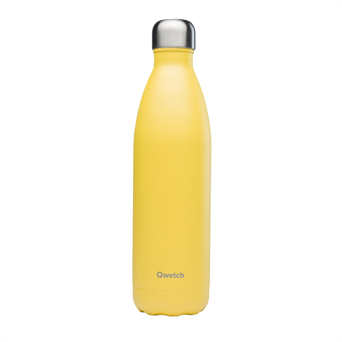 Image of Qwetch Pop Isolierte Stahlflasche 750ml gelb bei nettoshop.ch