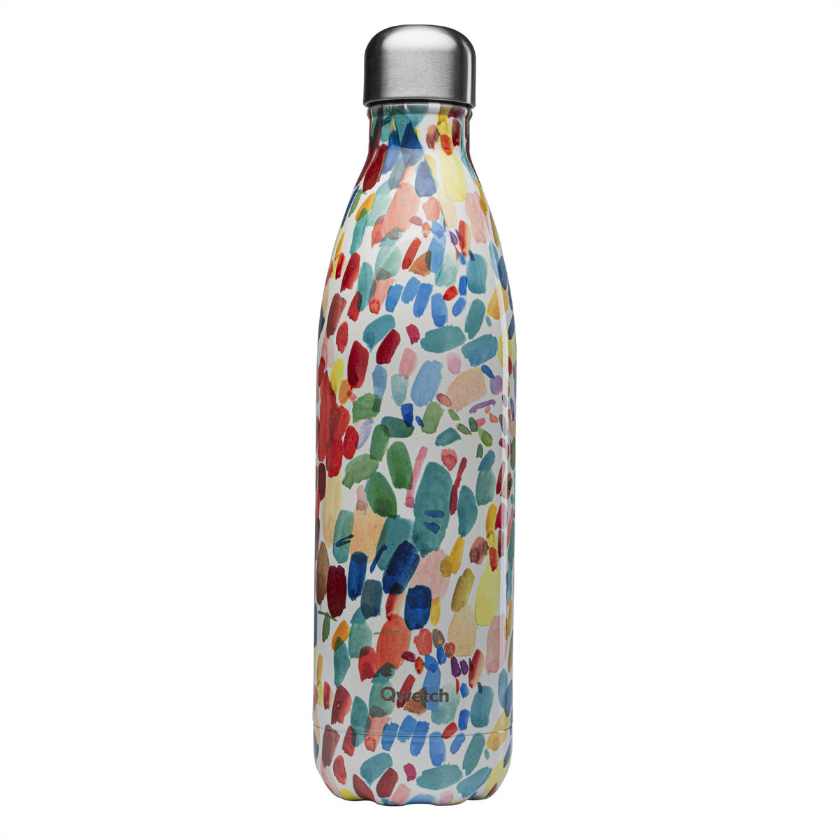 Image of Qwetch Arty Isolierte Stahlflasche 750ml blaunt bei nettoshop.ch